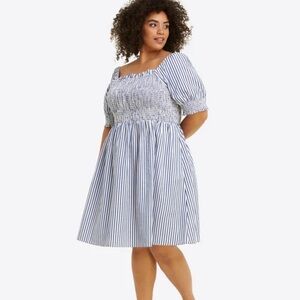 Draper James Cam Smocked Dress 2x